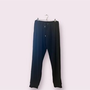 French kyss black joggers
